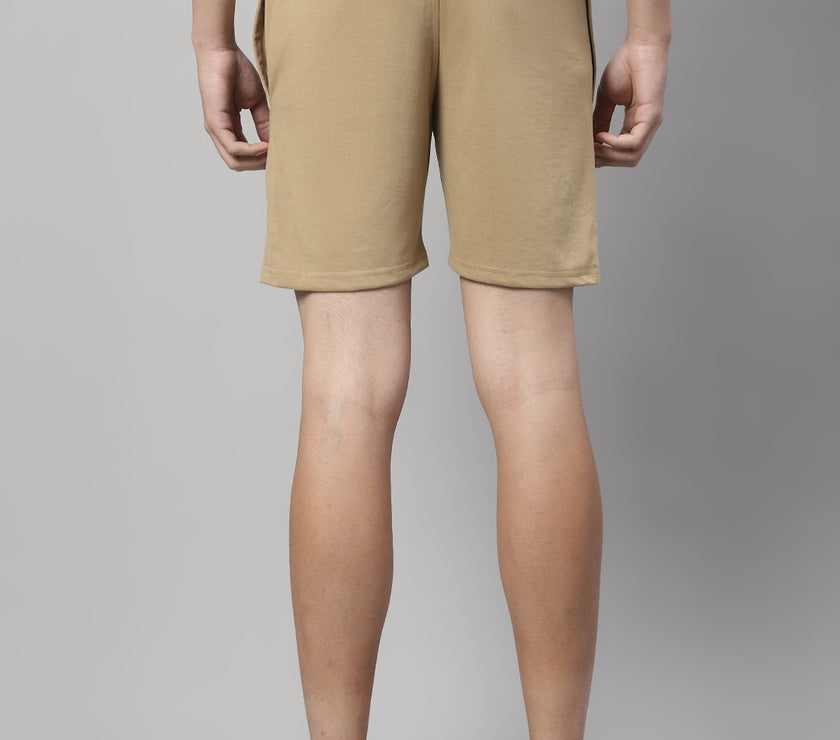 Vimal Jonney Mud Regular fit Cotton Shorts for Men