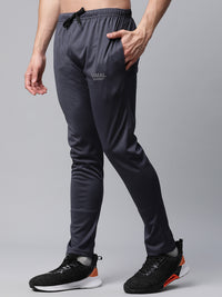 Vimal Jonney Dryfit Polyster Lycra Solid Grey Trackpant for Men