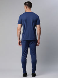 Vimal Jonney Dryfit Solid Blue Tracksuit for Men