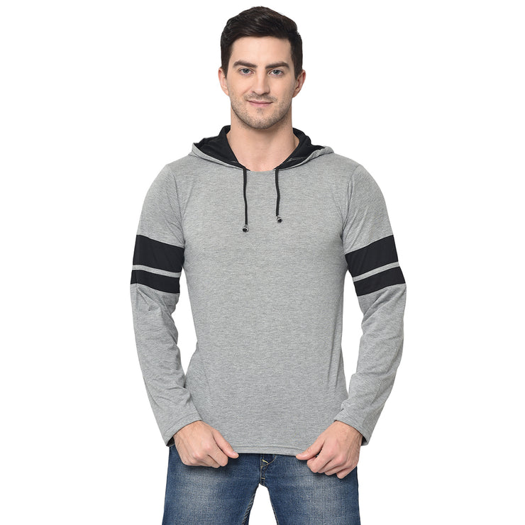 Vimal Jonney Full Sleeve Silver T-shirt For Men's - Vimal Clothing store