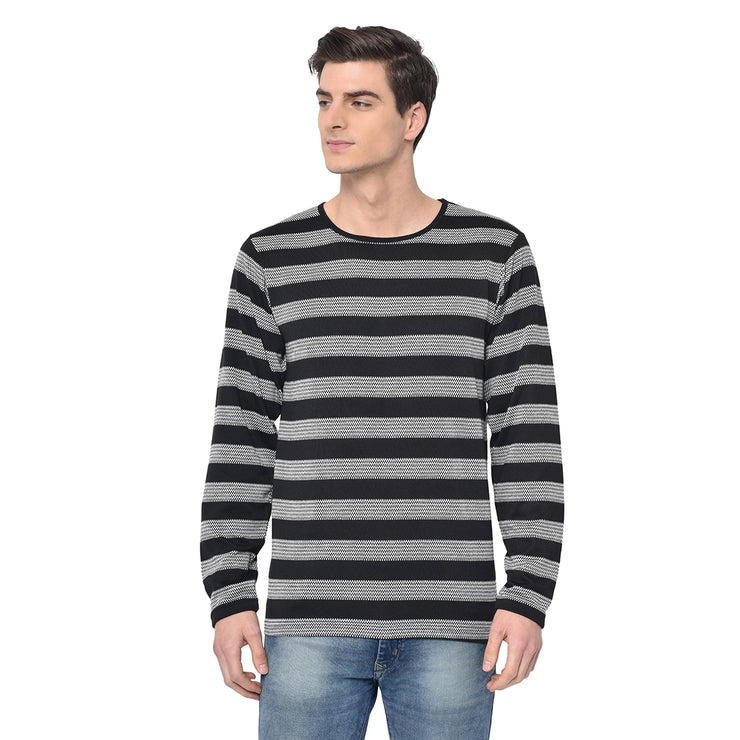 Vimal Jonney Full Sleeve Black T-shirt For Men's - Vimal Clothing store