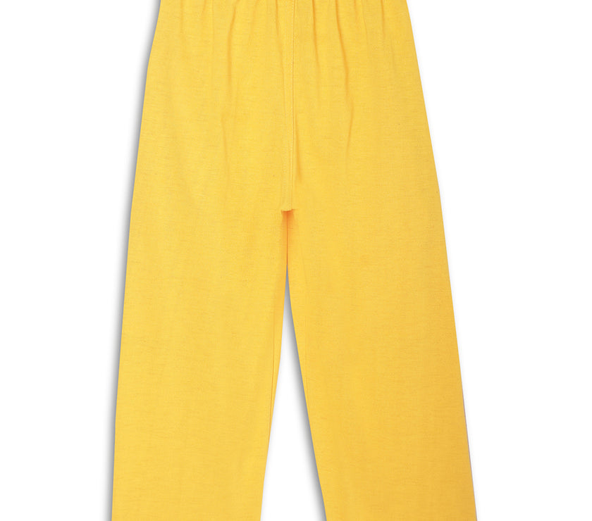 Vimal Jonney Printed  Yellow Regular Fit Cotton blended Trackpant For Boys