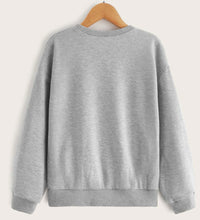 Vimal Jonney Grey Melange Solid Round Neck Cotton Fleece Sweatshirt for Men