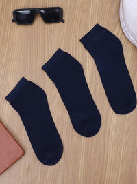 Vimal Jonney Mens Ankle Length Cotton Socks (Pack of 3)