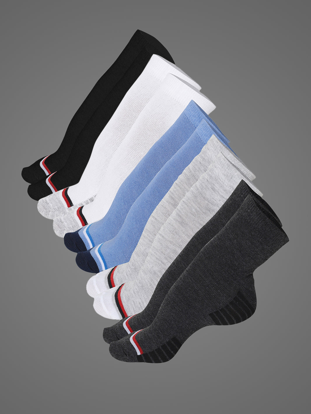 Vimal Jonney Mens Ankle Length Cotton Socks (Pack of 5)