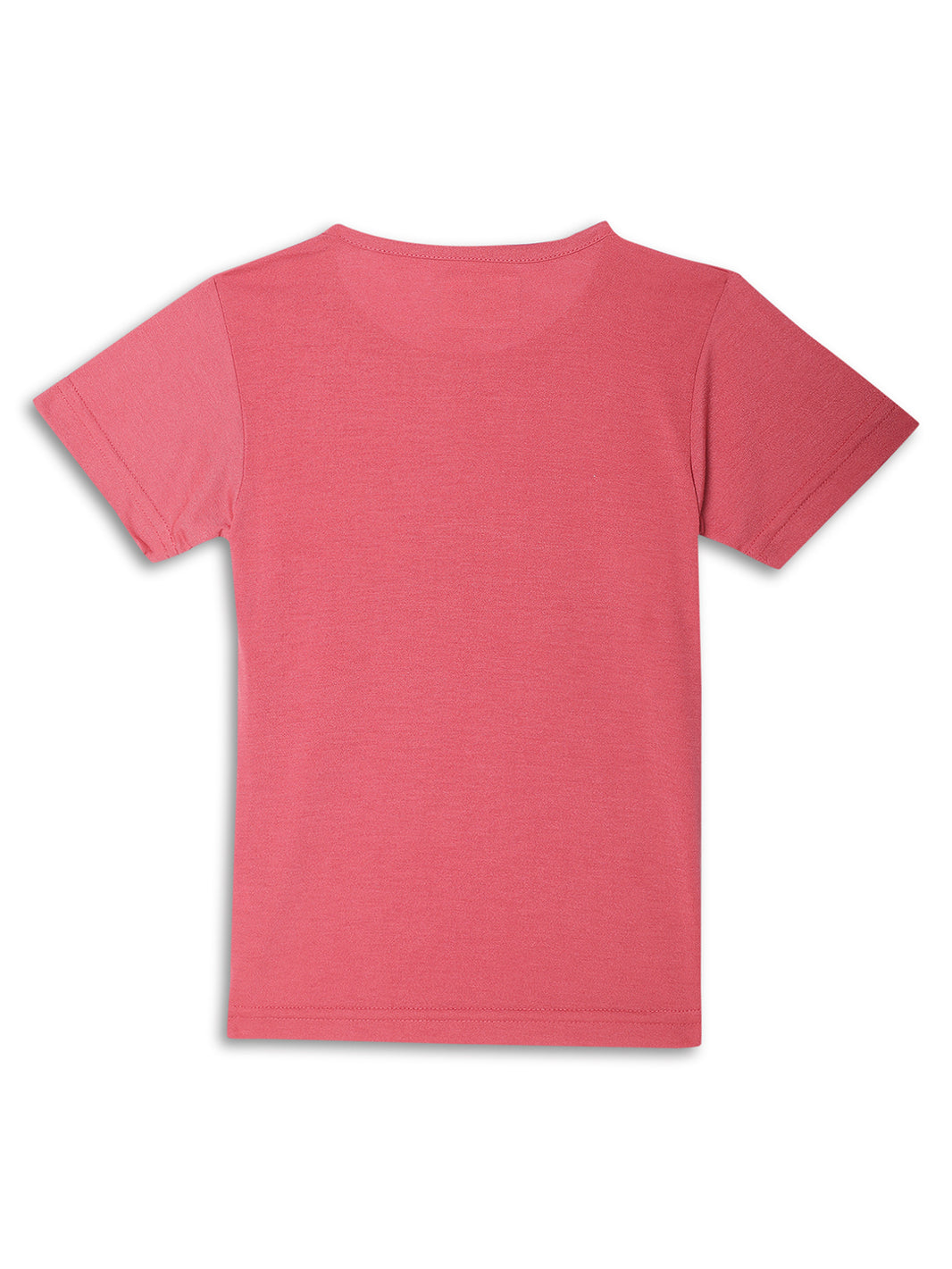 Vimal Jonney Printed  Pink  Regular Fit Cotton blended T-shirts For Kids