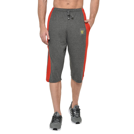 BROKIG Mens 34 Capri Workout PantsGym Running Jogger Pants for Men with  Zip Pockets Navy L price in UAE  Amazon UAE  kanbkam