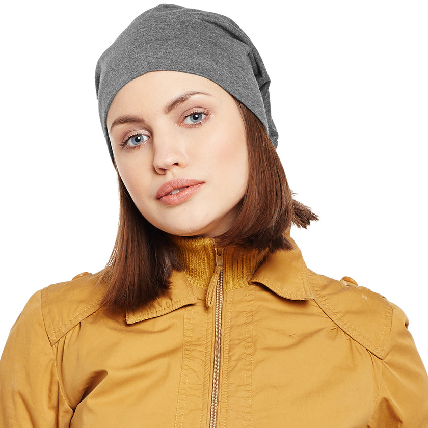 Vimal Jonney Grey colour caps for women
