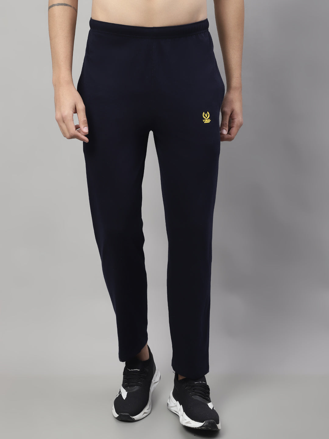 Burberry Men's Linen-cotton Track Pants in Black, Brand Size 44 (X-Small)  8041446 - Apparel - Jomashop