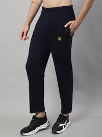 Vimal Jonney Regular fit Cotton Track pant for Men(Zip Of 1 Side Pocket)