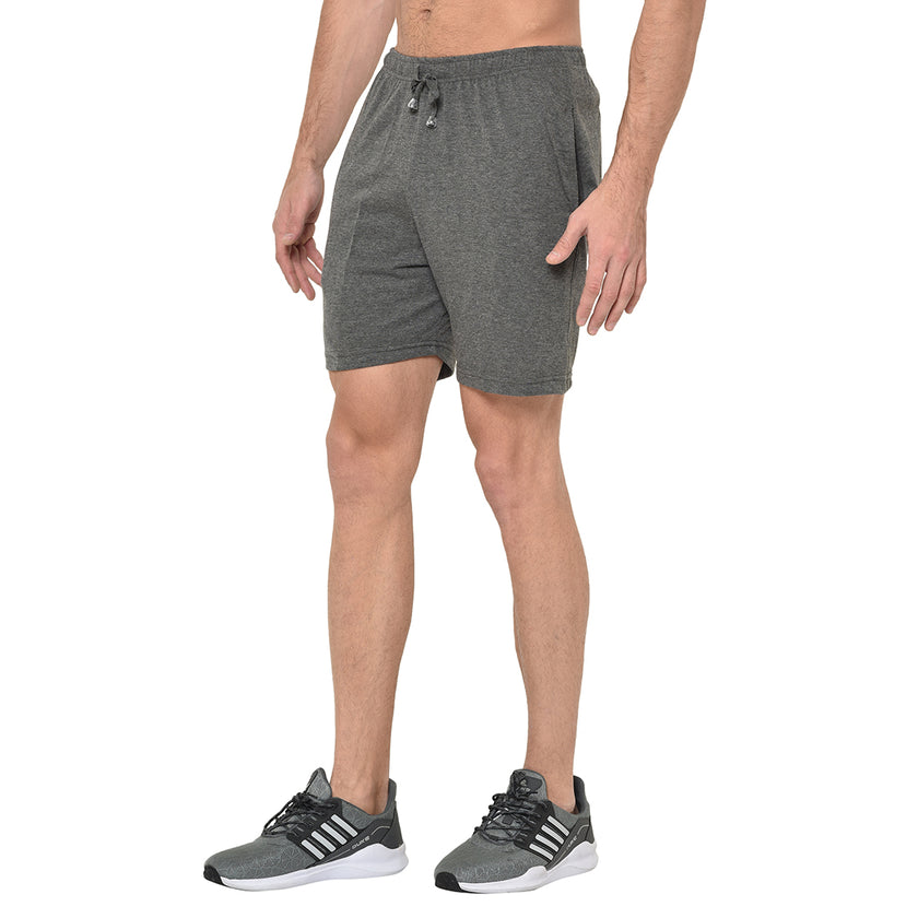 Vimal Jonney Grey Shorts For Men's