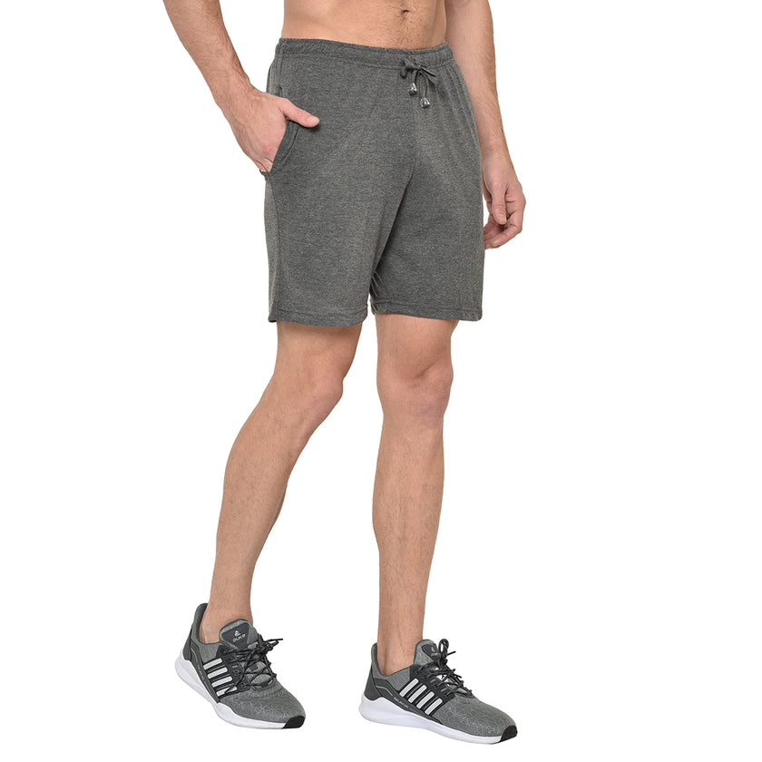 Vimal Jonney Grey Shorts For Men's