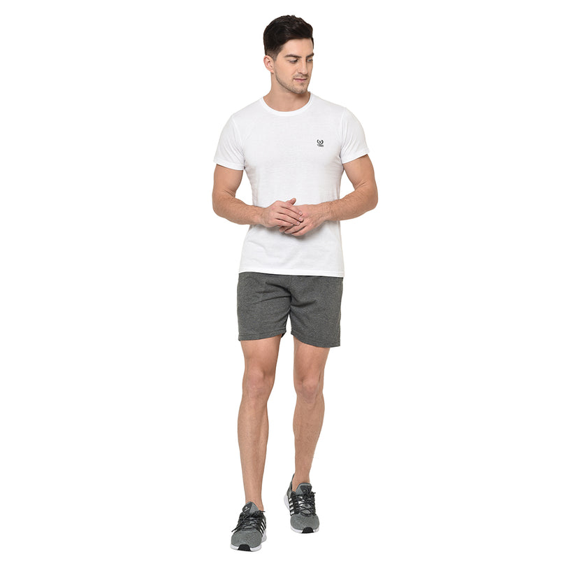 Vimal Jonney Grey Shorts For Men's