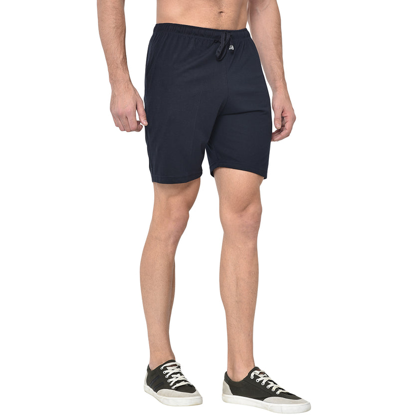 Vimal Jonney Dark Blue Shorts For Men's