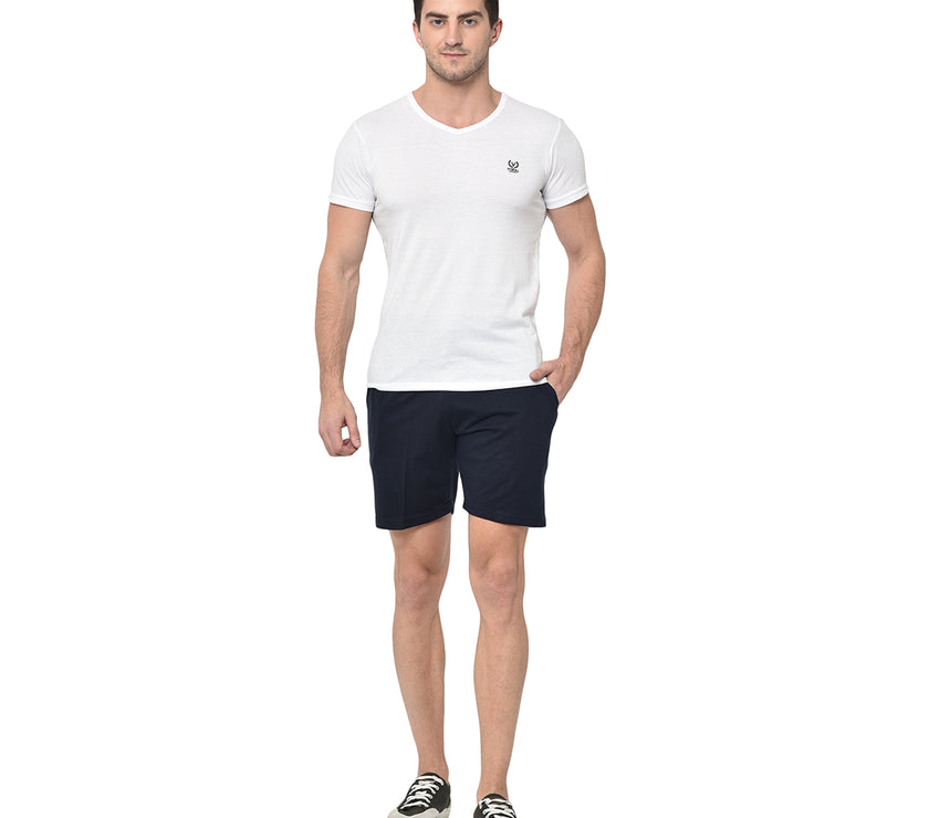 Vimal Jonney Dark Blue Shorts For Men's