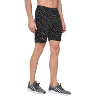 Vimal Jonney Black Shorts For Men's