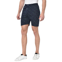 Vimal Jonney Dark Blue Shorts For Men's