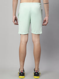 Vimal Jonney Light Green Regular fit Cotton Shorts for Men