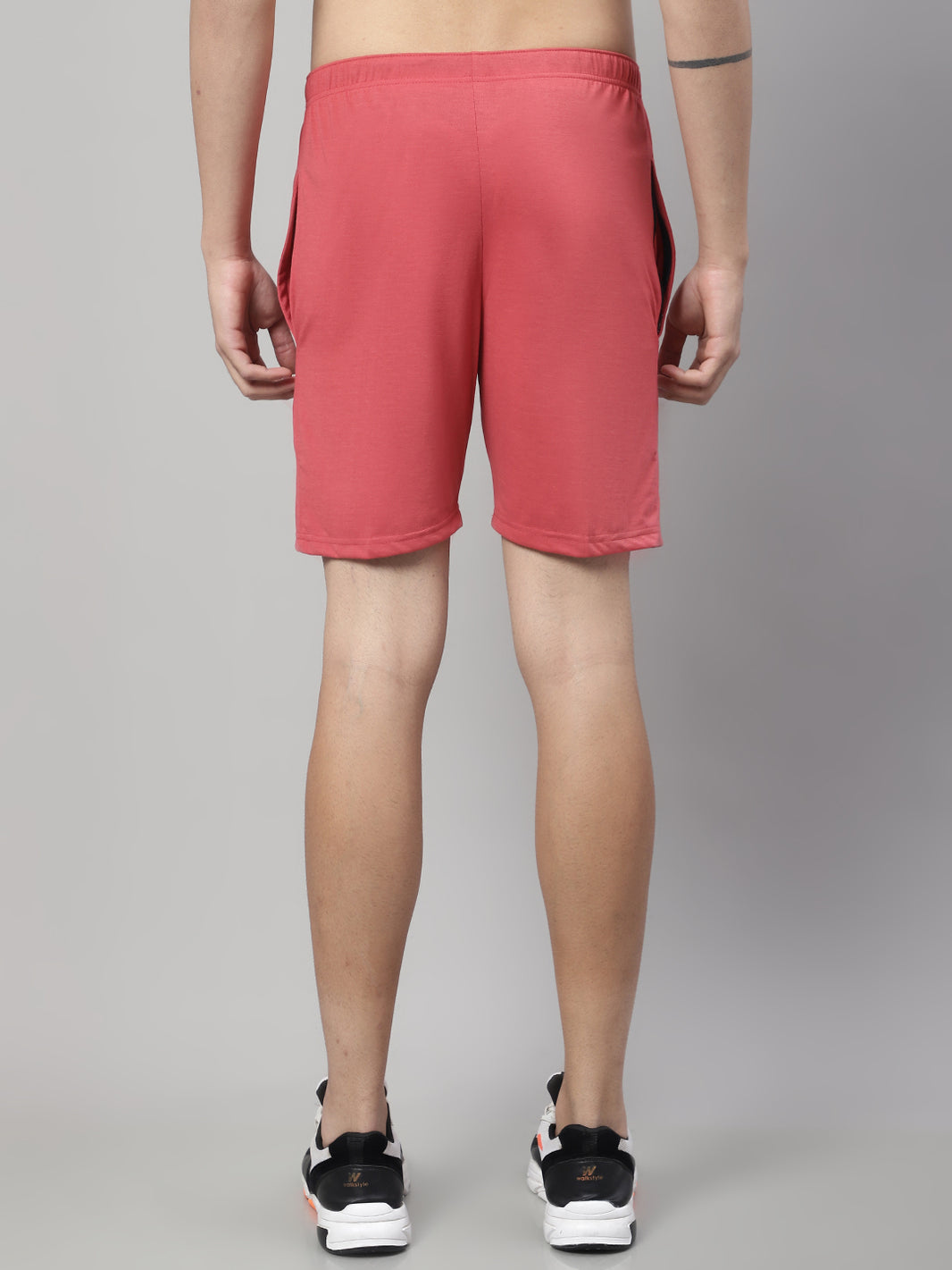 Vimal Jonney Pink Regular fit Cotton Shorts for Men