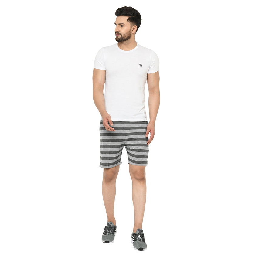 Vimal Jonney Grey Shorts For Men's - Vimal Clothing store