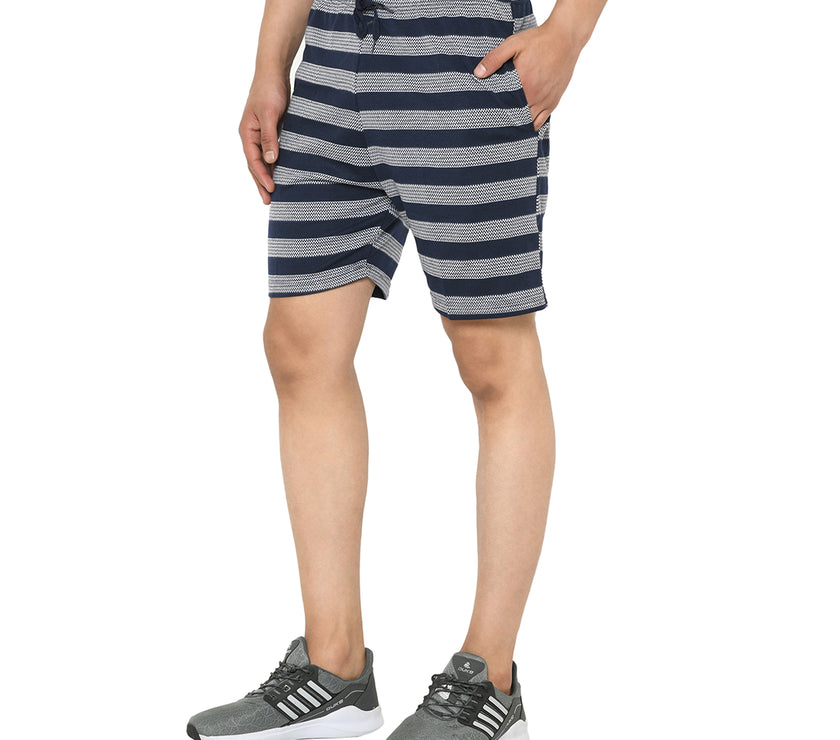 Vimal Jonney Dark Blue Shorts For Men's - Vimal Clothing store
