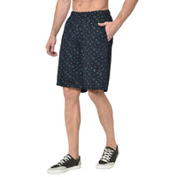 Vimal Jonney Dark Blue Shorts For Men's