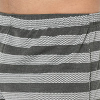 Vimal Jonney Regular Fit Grey 3/4th Capri For Men's - Vimal Clothing store