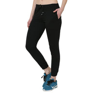 Vimal Jonney Black Trackpant For Women's