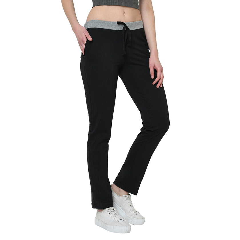 Vimal Jonney Black Trackpant For Women's