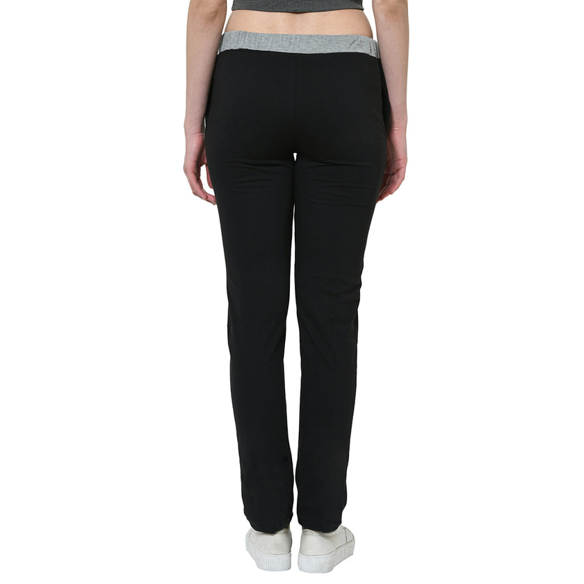 Vimal Jonney Black Trackpant For Women's