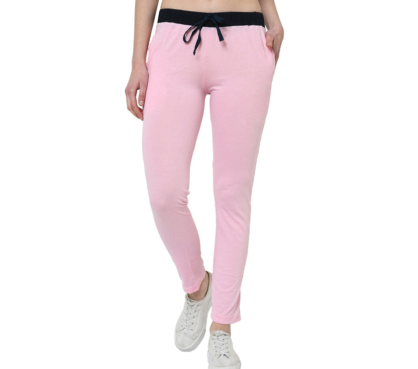 Vimal Jonney Pink Trackpant For Women's