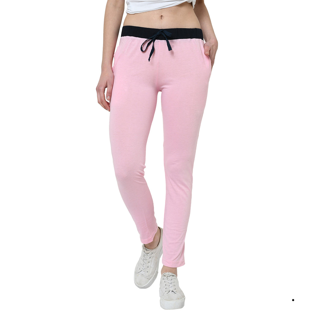 Vimal Jonney Pink Trackpant For Women's