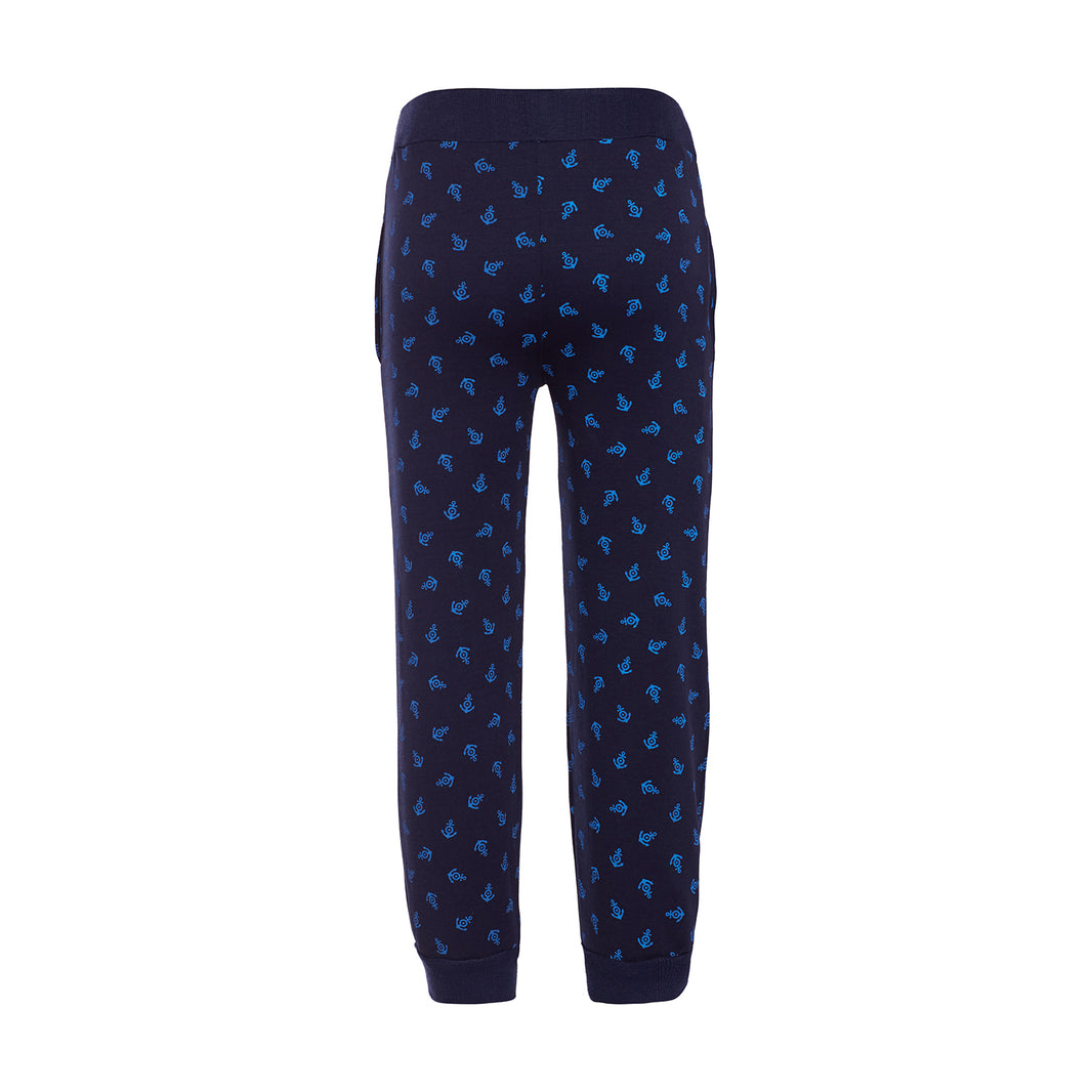 Vimal Jonney Regular Fit Cotton Blended Navy Blue Track Pant For Kids - Vimal Clothing store