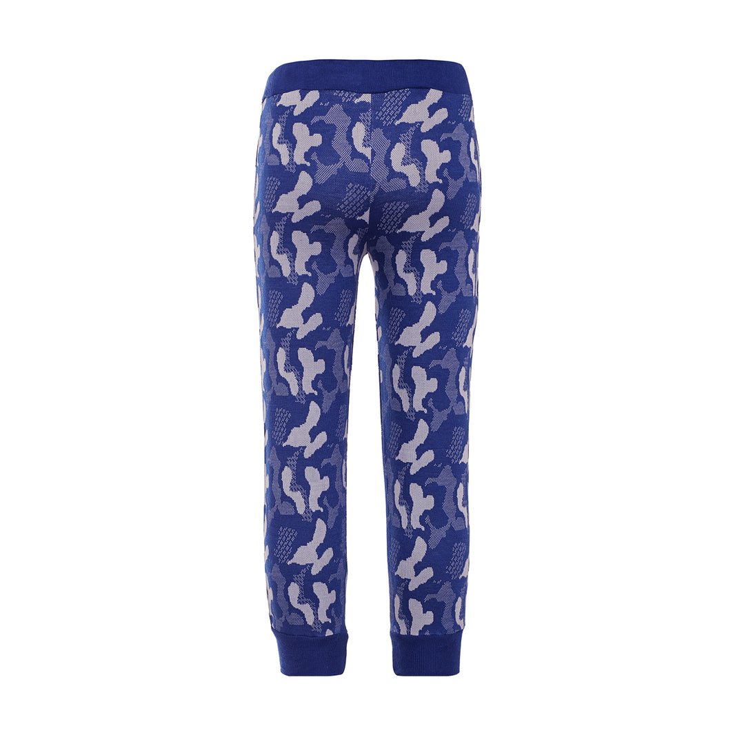 Vimal Jonney Regular Fit Cotton Blended Blue Track Pant For Kids - Vimal Clothing store