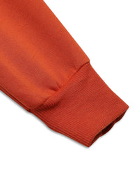 Vimal Jonney Rust Solid Cotton Fleece Trackpant for Kids