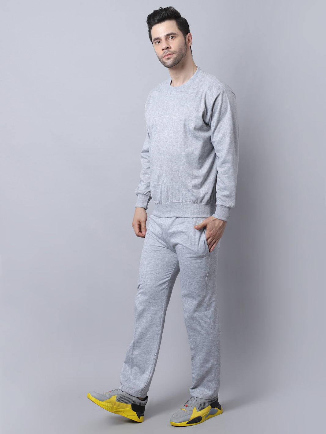 Buy Jyoti Collections Track Suit for Winter-wear Solid Fleece