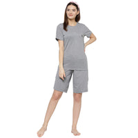 Vimal Jonney Grey Women's Night Suit