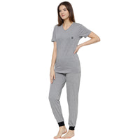 Vimal Jonney Grey Women's Night Suit