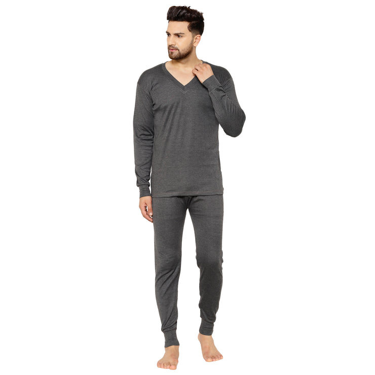 Winter Thermal Suit Set For Men Top And Bottom Off white And Skin Tone –  Menswearspot