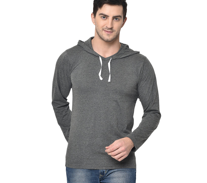 Vimal Jonney Full Sleeve Grey T-shirt For Men's - Vimal Clothing store