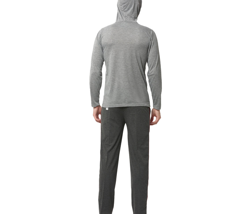 Vimal Jonney Silver Grey Night Suit For Men's