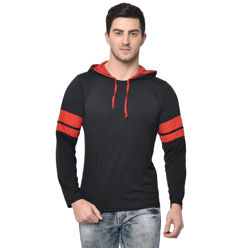 Vimal Jonney Full Sleeve Black T-shirt For Men's - Vimal Clothing store