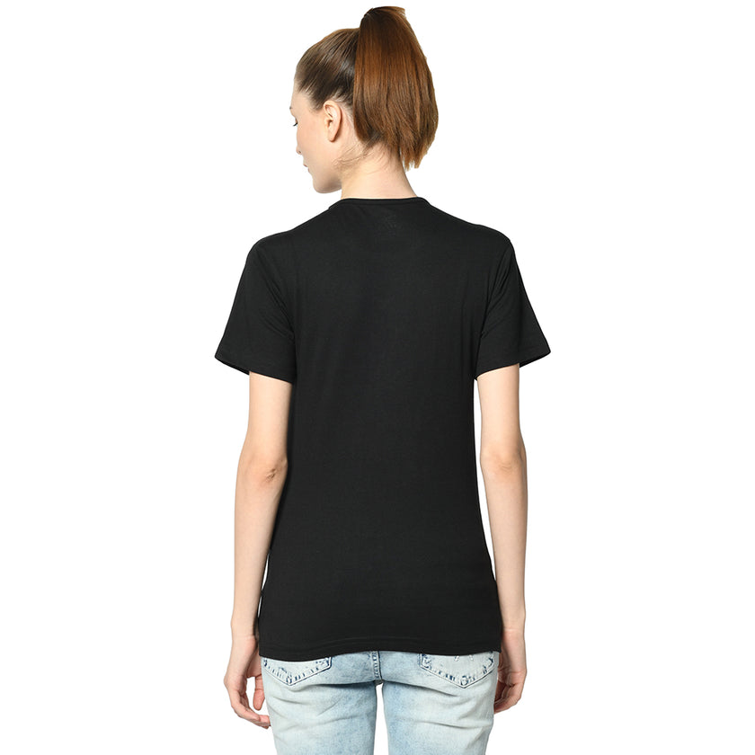 Vimal Jonney Black Color  Tshirt For Women