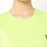 Vimal Jonney Green Color T-shirt For Women