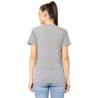 Vimal Jonney Silver Color T-shirt For Women